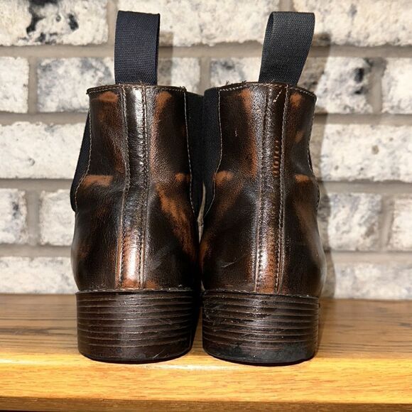 Dexter USA 11 Men’s Chelsea Genuine Leather Slip on Pull on Ankle Boots - Picture 4 of 12